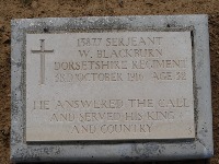 Struma Military Cemetery - Blackburn, W